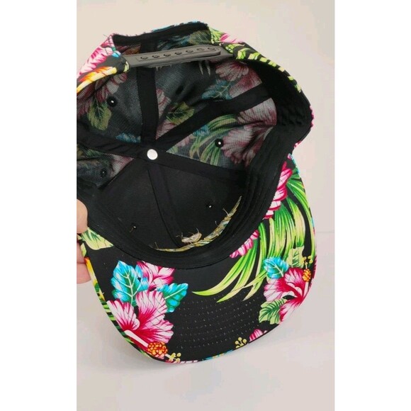 Otto Hawaiian Hat Grippy Logo Snapback Green Black Gold Pink OSFM Embroidered - Picture 9 of 12